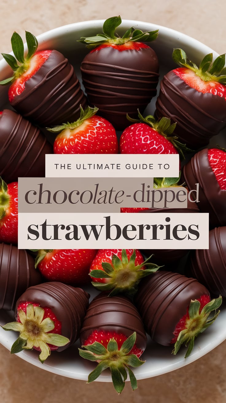 Uncover creative variations on the traditional Chocolate-Dipped Strawberries, from adding unique toppings like crushed nuts or sprinkles to experimenting with different types of chocolate. This guide encourages you to personalize your creations, transforming a simple dessert into a stunning centerpiece for any event or gathering.