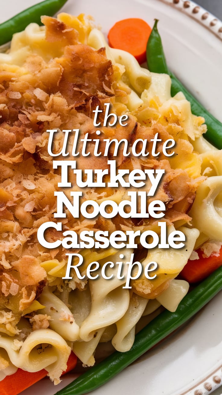 Whether enjoyed as a comforting family dinner or served at a potluck with friends, this turkey noodle casserole is sure to be a hit. Dive into this ultimate recipe and discover how simple it is to create a warming meal that brings everyone together!