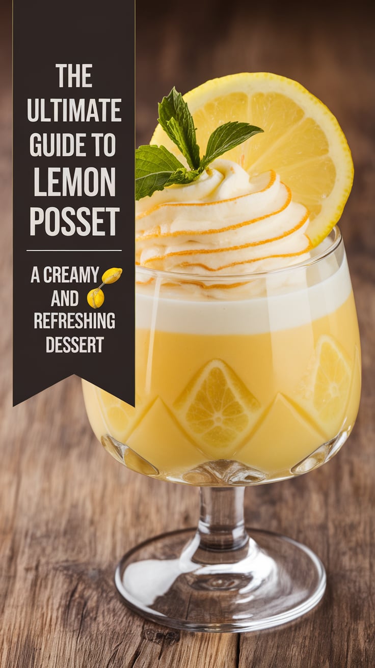 Unlock creative variations of Lemon Posset that transform this classic recipe into something uniquely yours. Whether you choose to incorporate fresh herbs, pair it with seasonal fruits, or experiment with different flavor combinations, you’ll find inspiration to elevate this refreshing dessert and impress your guests.