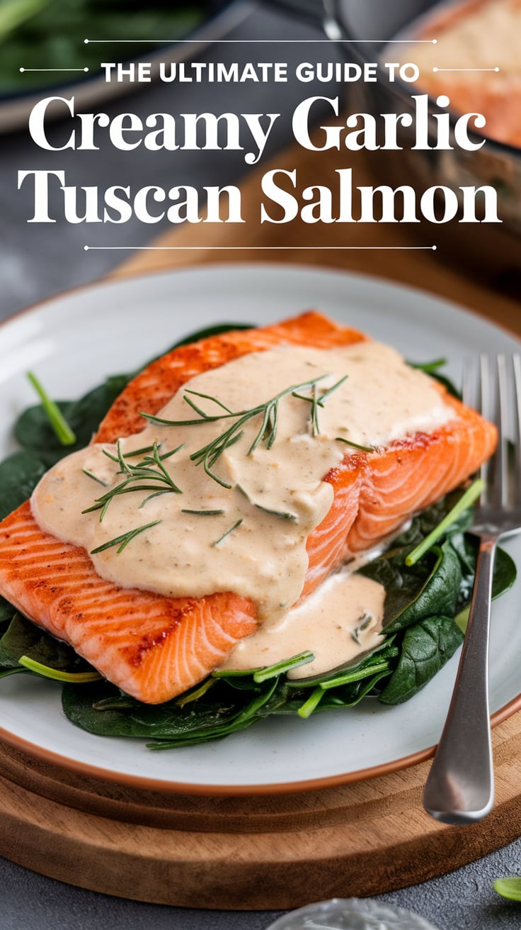 Get ready to elevate your dining experience with the presentation techniques offered in this comprehensive guide. Whether you're dressing up a simple weeknight dinner or hosting an elegant gathering, Creamy Garlic Tuscan Salmon is sure to impress. Join us to unlock the culinary delights of this creamy, comforting dish that’s packed with flavor.
