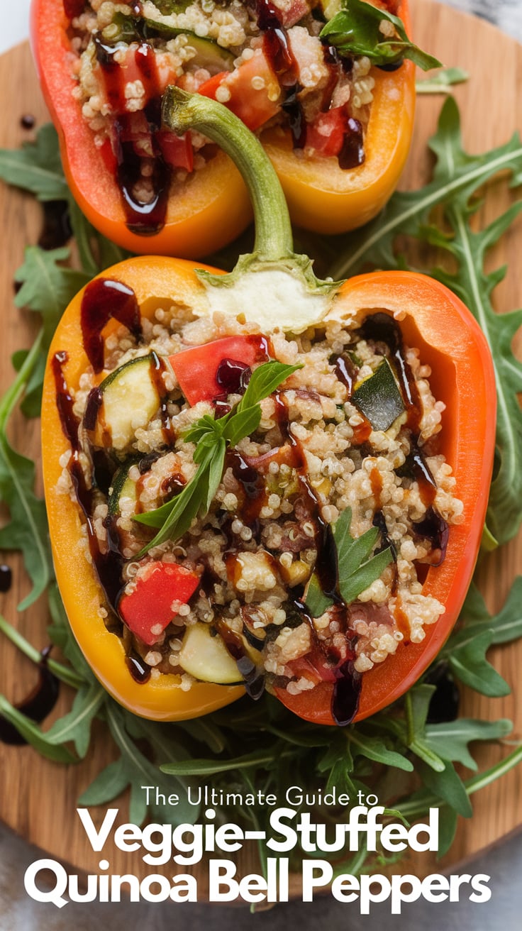 Perfect for meal prep or a hearty weeknight dinner, Veggie-Stuffed Quinoa Bell Peppers can be made ahead of time and easily reheated, making them a practical choice for busy lifestyles. Discover presentation tips and serving suggestions that will turn your stuffed peppers into a show-stopping centerpiece, ideal for any occasion. Join us as we dive into this wholesome and delightful recipe!