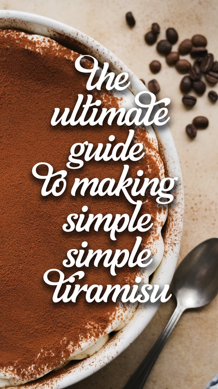 Picture yourself savoring a forkful of velvety mascarpone cream, espresso-soaked ladyfingers, and a hint of cocoa powder on top. This ultimate guide reveals the secrets to achieving the ideal texture and flavor in your tiramisu, making it a deliciously satisfying dessert that's perfect for any occasion, from casual dinners to festive celebrations.